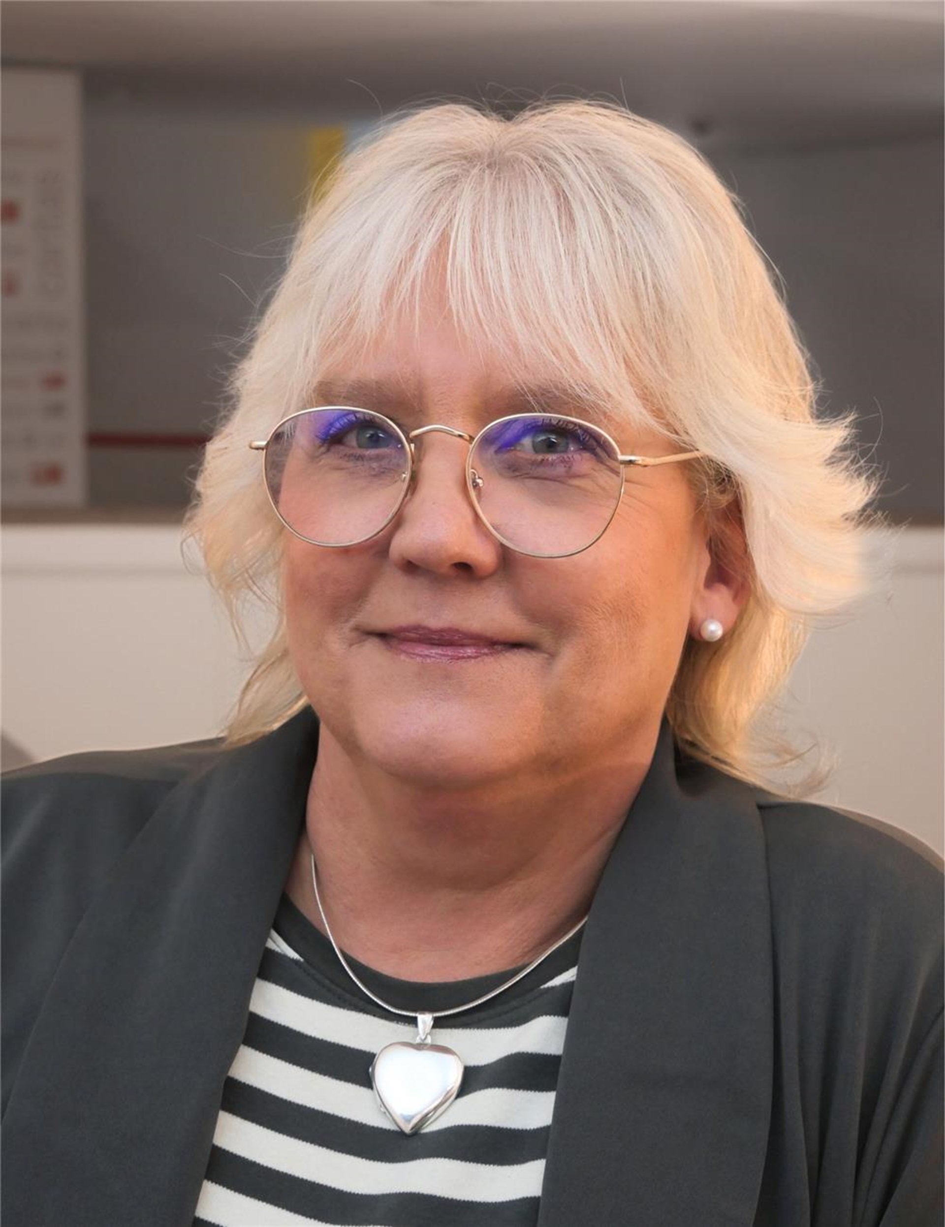 Porträtbild von Margarete Segermann,  Pflegedienstleitung Pflegestation Uerdingen.